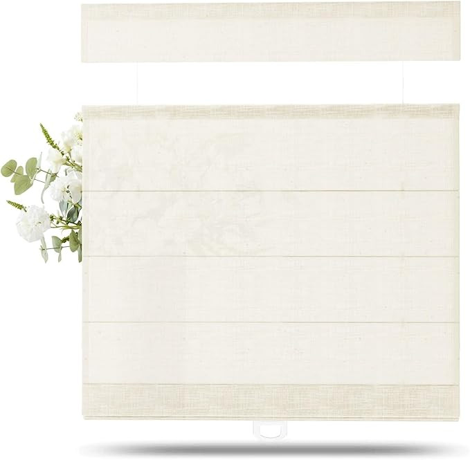 TWOPAGES Liz Top Down Bottom Up Roman Shades Cordless Custom Blinds for Indoor Windows No Risk of... | Amazon (US)