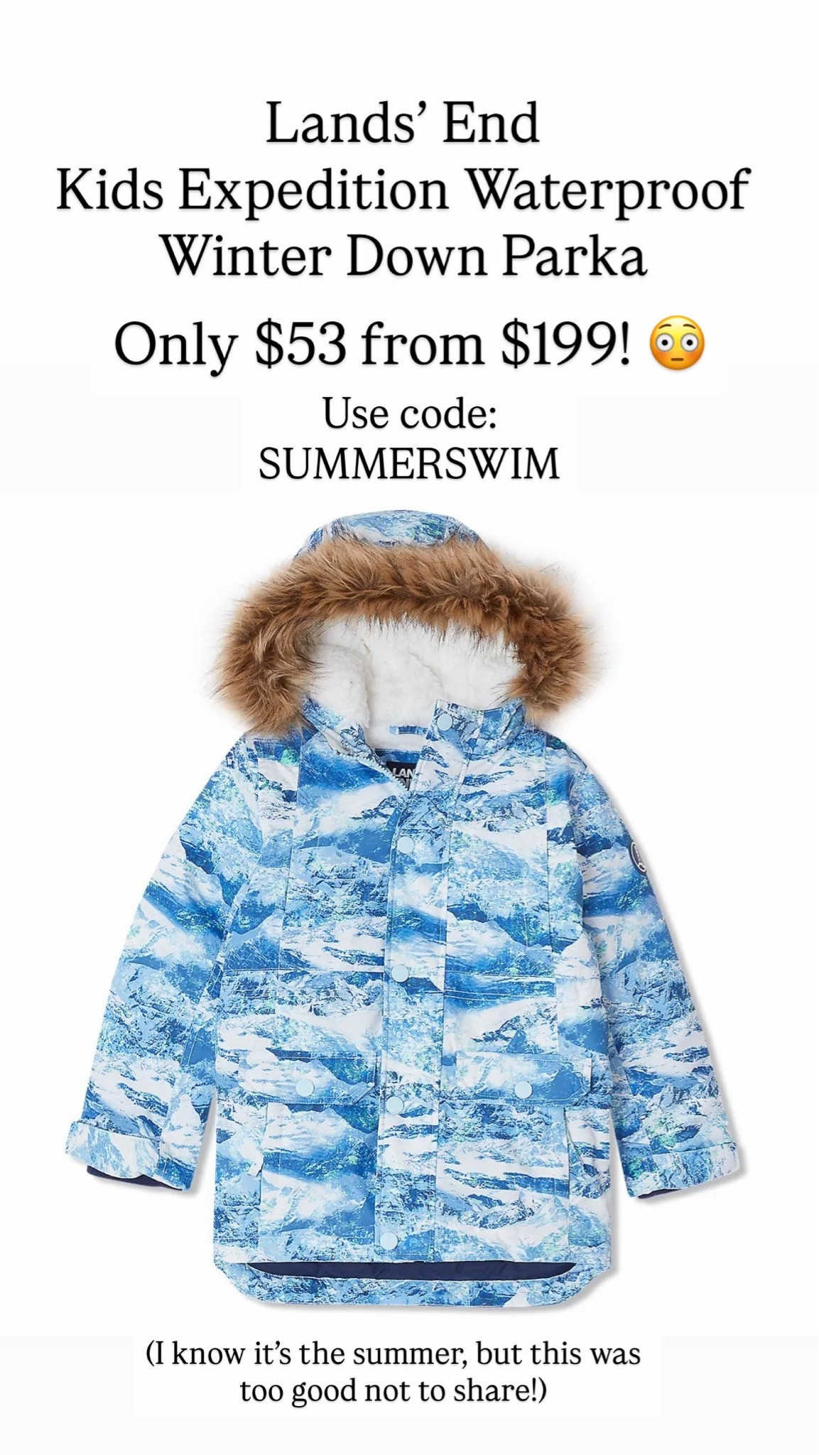 Kids Expedition Waterproof Winter Down Parka is $53 from $199

#LTKKids #LTKSaleAlert
