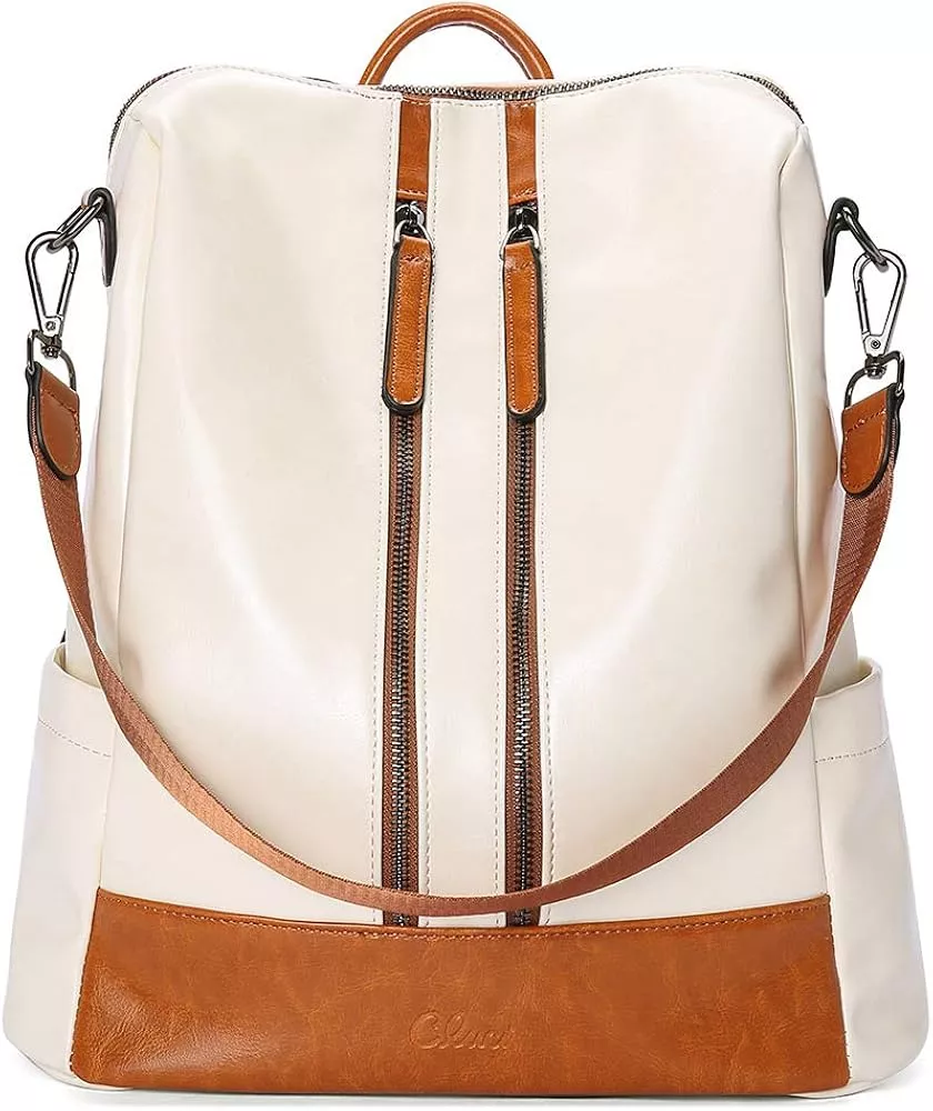 Backpacks for Women Fashion PU Leather Bag Multipurpose Design