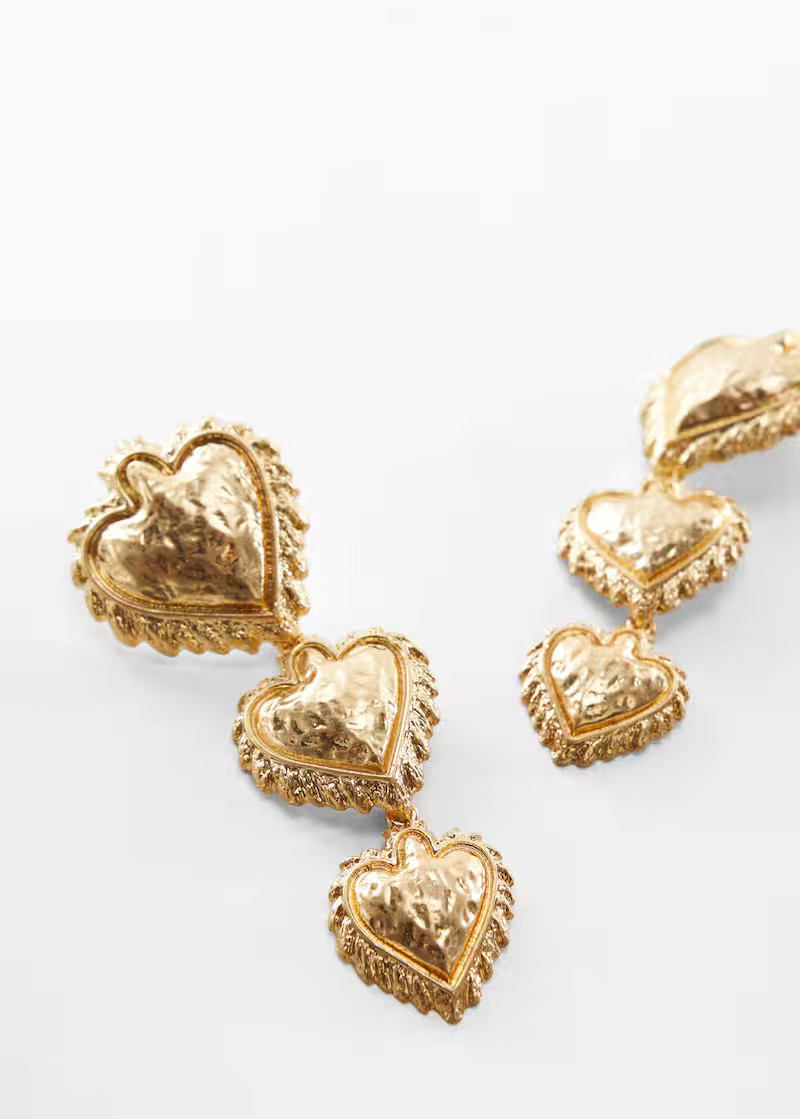 Heart earrings | MANGO (US)