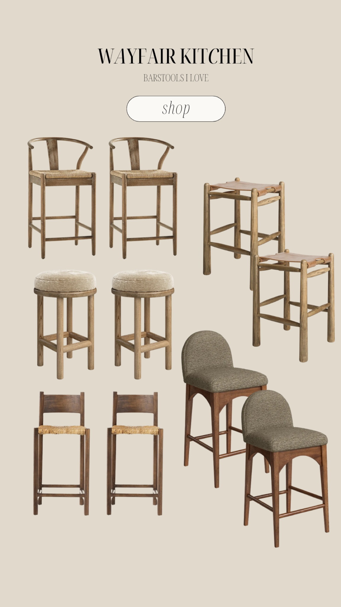 My favorite barstools from @wayfair #wayfair
#wayfairpartner

#LTKHome
