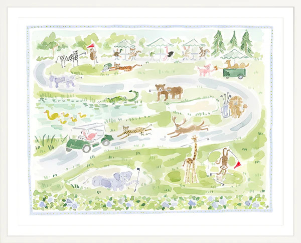 The "Wild Fairways" Fine Art Print | Evelyn Henson