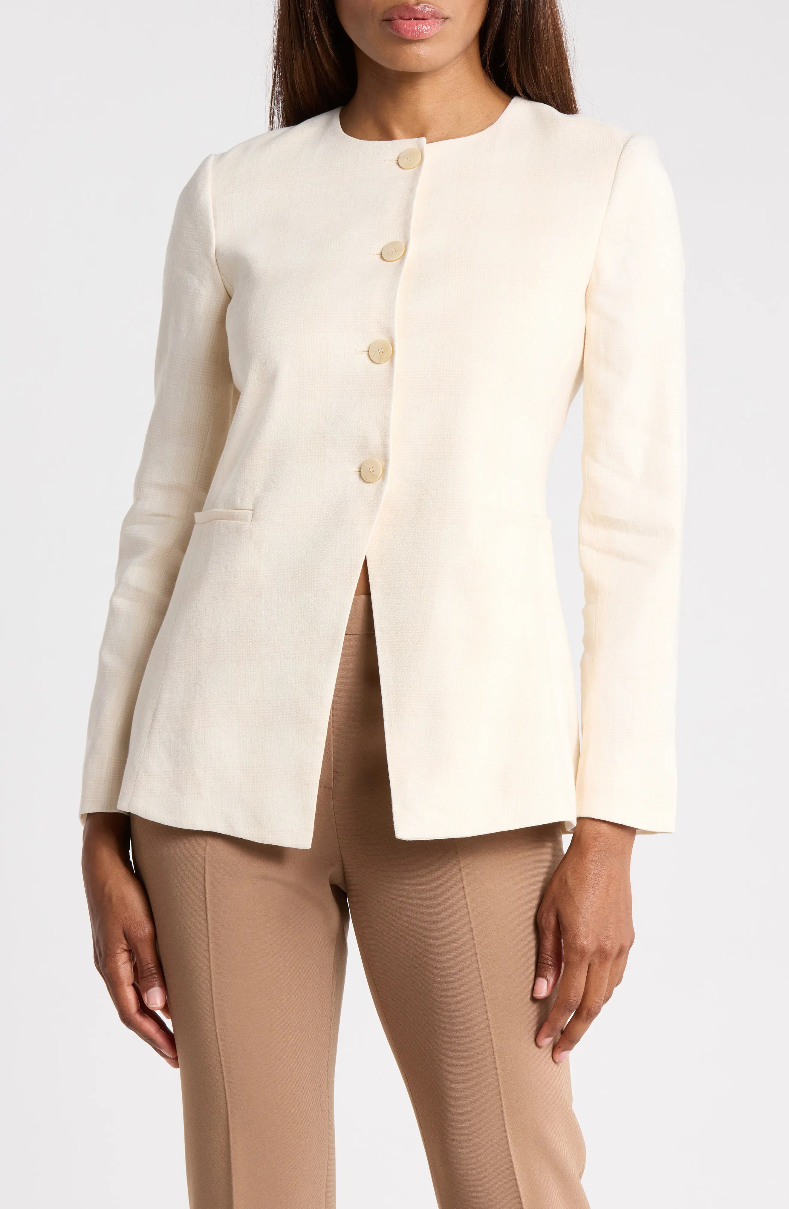 Theory Modern Check Jacket (Women) | Nordstromrack | Nordstrom Rack