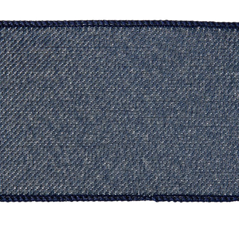 Holiday Time Country Cabin Ribbon, 2 Pack – Burgundy/Denim | Walmart (US)