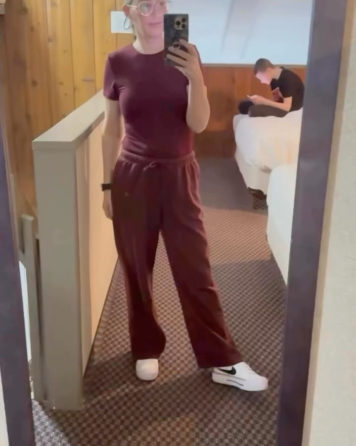 This is my 40s-mom uniform for family outings: comfy, practical, and still pulled together 🤍

Wide-leg sweatpants, a fitted tee for easy layering, a crewneck (hoodies are too bulky under coats), and classic sneakers that work for walking, standing, and chasing kids.

All pieces linked here ✨


#LTKcanada #LTKwinter #LTKfamily