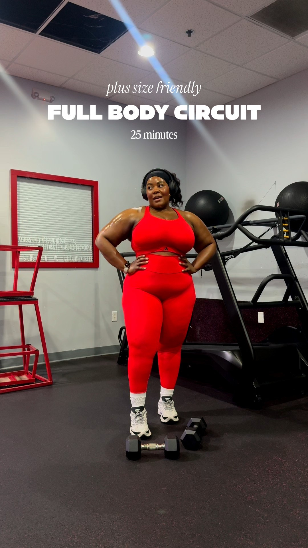 30% off my workout set! 

I always feel so strong when I wear red to the gym - testing out a new workout set and she did so good during this full body day 

top 2X DF
leggings XL




#LTKPlusSize #LTKSaleAlert #LTKActive