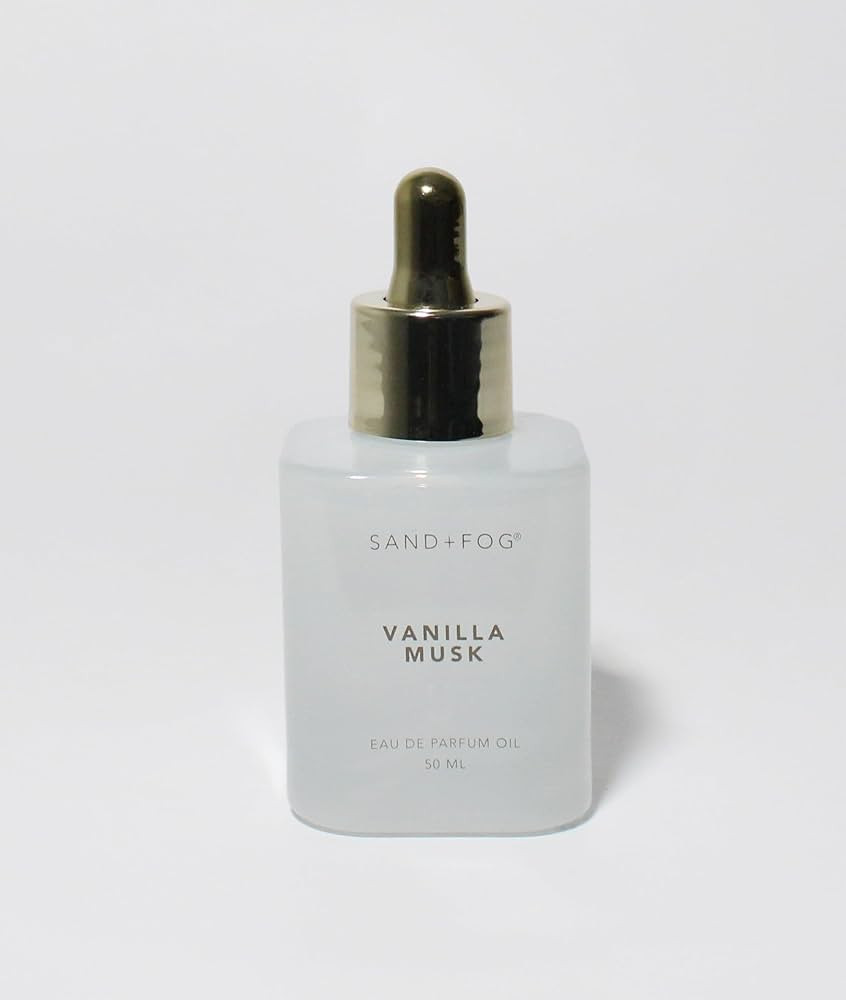 Sand + Fog Vanilla Musk Perfume Eau De Parfum Oil Dropper 1.7 fl oz | Amazon (US)