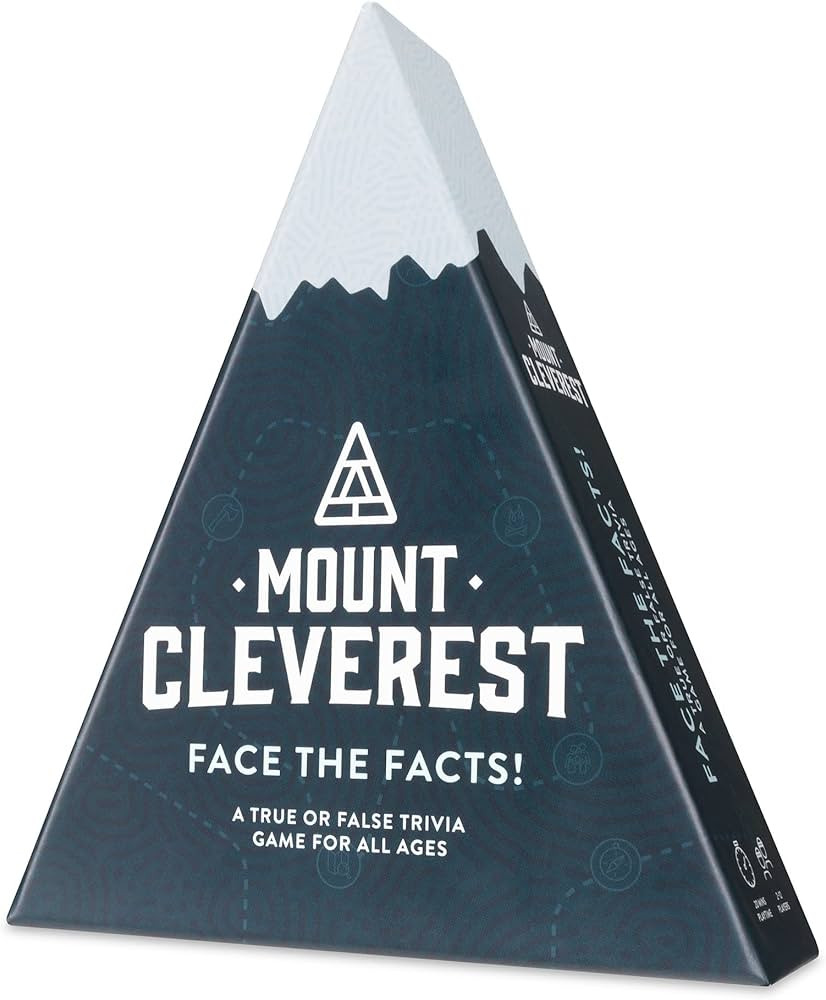 Mount Cleverest® Original Edition | True or False Trivia Game | Fun Adults & Kids Family Card Ga... | Amazon (US)