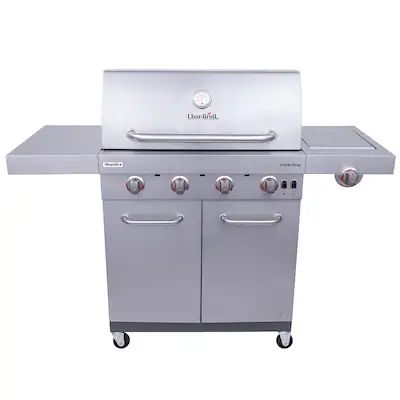 Char-Broil Amplifire Commercial Series Stainless Steel 4-Burner Liquid Propane and Natural Gas In... | Lowe's