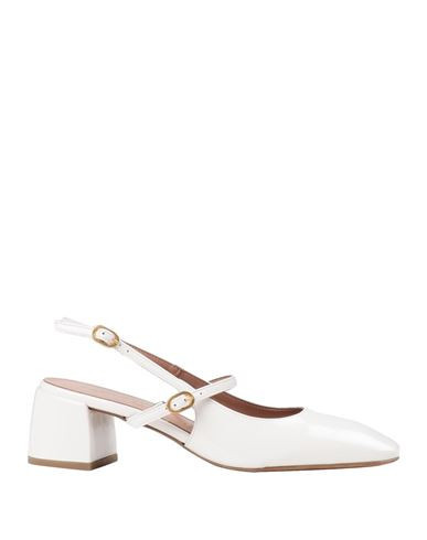 Bianca Di Woman Pumps Off white Size 6 Soft Leather | YOOX (US)