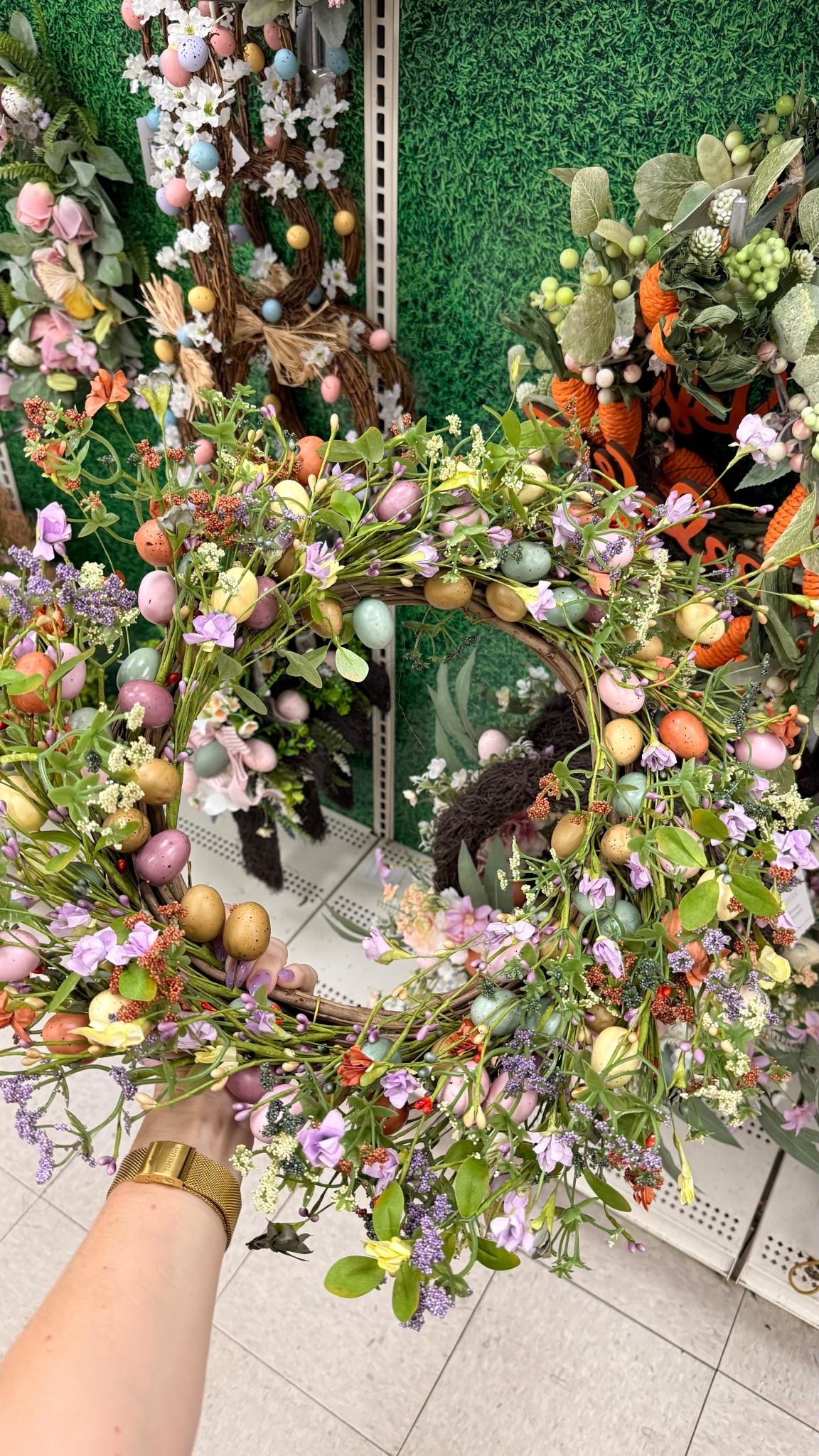 The prettiest wreath for Spring & Easter 🌸🐇🥕

#LTKHome #LTKspring #LTKspringtrends