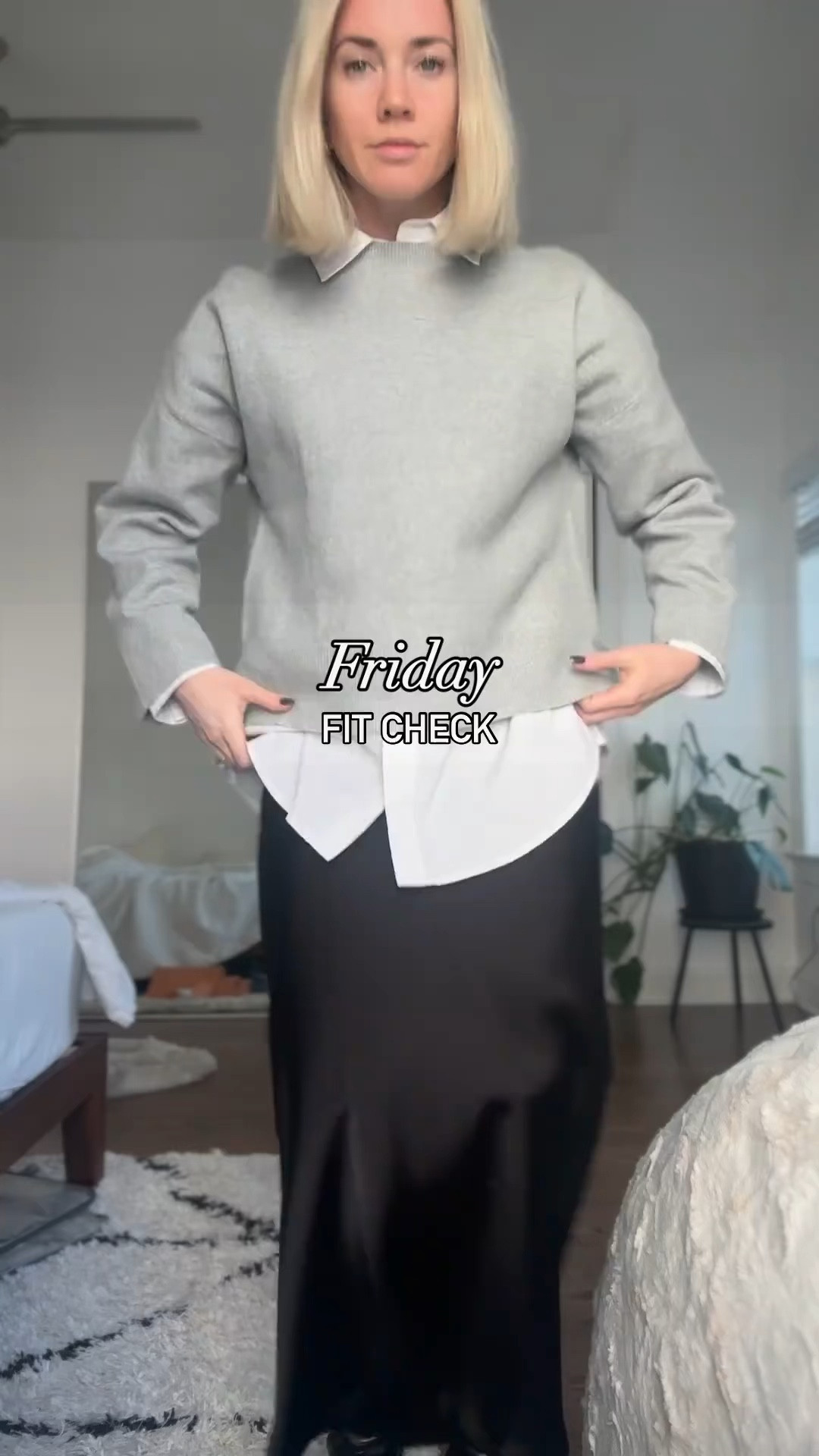 Perfect work outfit for fall or winter 🤍

#LTKVideo #LTKworkwear #LTKSeasonal