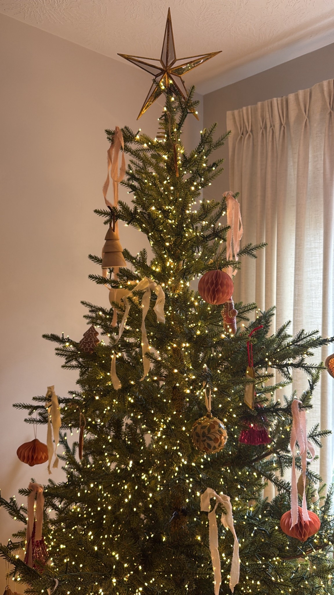 9’ spruce Christmas trees! 
Bows, citrus 
Christmas tree topper
Tree topper 

#LTKmomlife #LTKGiftGuide #LTKHoliday