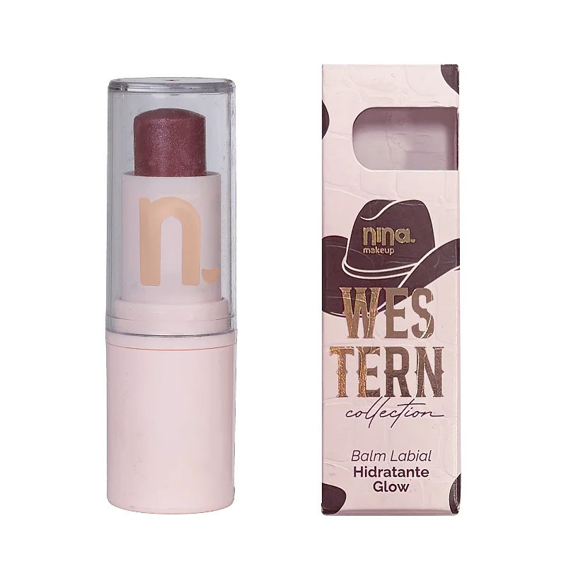 BALM LABIAL GLOW WESTERN - CÉU ESTRELADO - NINA MAKEUP | Nina Makeup (BR)