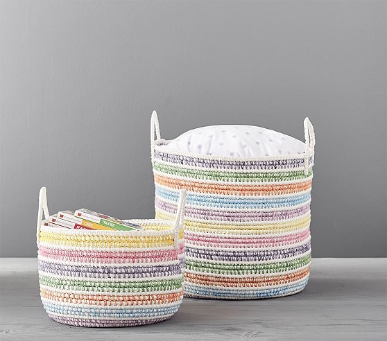 Pastel Rainbow Storage | Pottery Barn Kids