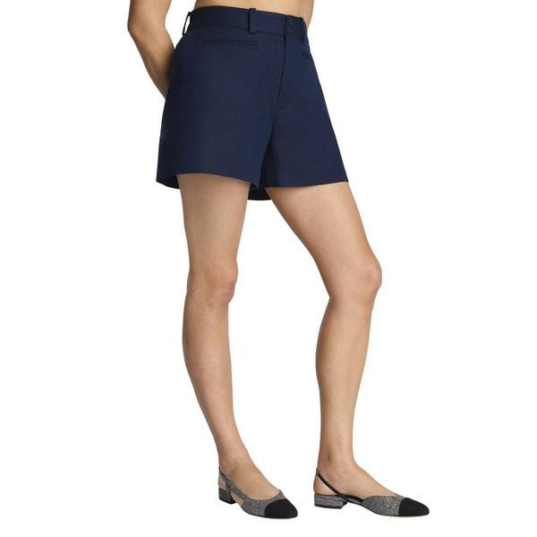 Women's Spanx Spanxsupersmooth Easybreezy 360 Cotton Linen Shorts XSmall Timeless Navy | Scheels Sports