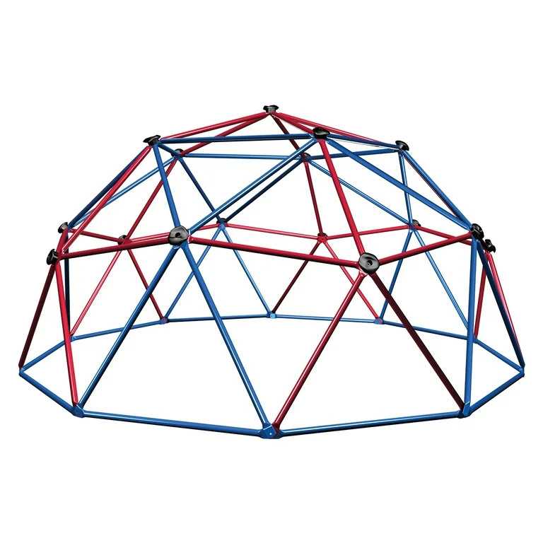 Lifetime Kid's Outdoor 5 ft. H x 10 ft. W Dome Climber, Red and Blue (101301) | Walmart (US)