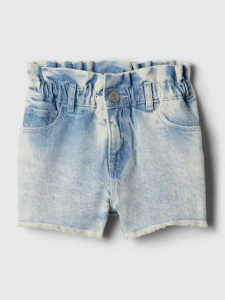 babyGap Just Like Mom Ruffle Denim Shorts | Gap (US)