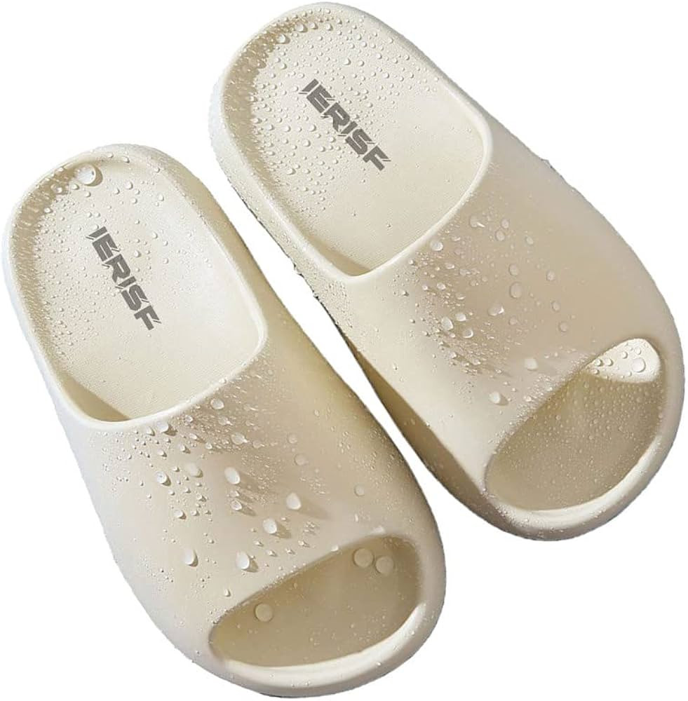 ierisf Kids EVA Non-Slip Cloud Slippers Open Toe Comfy Soft Lightweight Sandals for Toddler Boys Gir | Amazon (US)