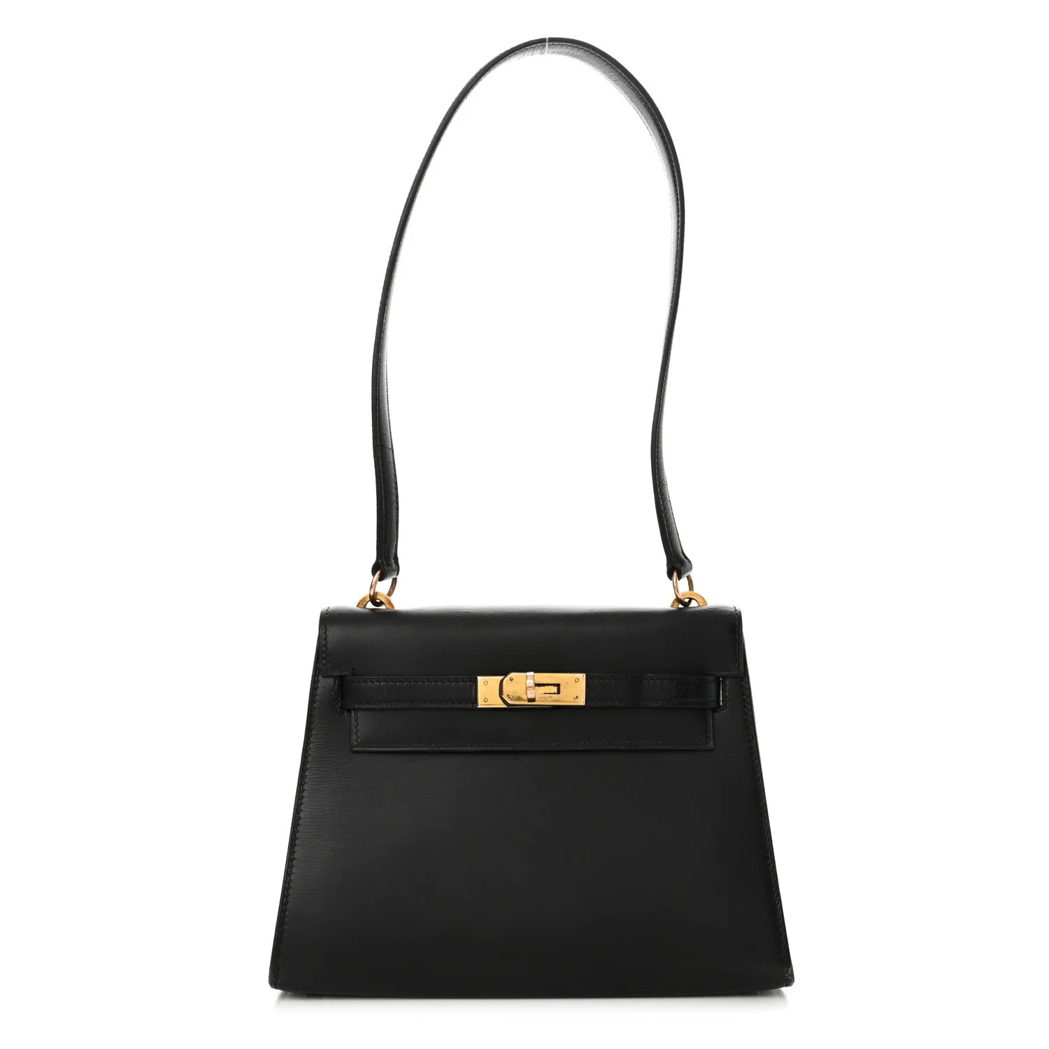 Box Mini Kelly Sellier 20 Black | FASHIONPHILE (US)