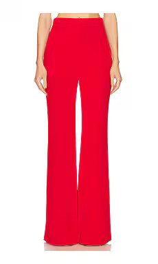 Nadine Merabi Charlotte Trousers in Red from Revolve.com | Revolve Clothing (Global)