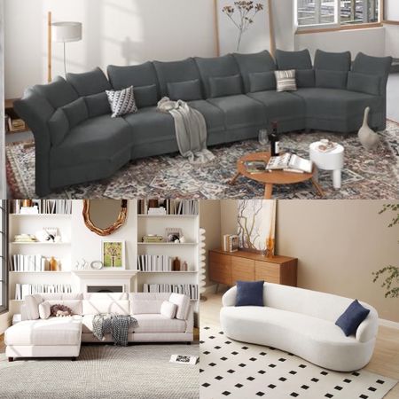 Stylish sectionals and sofas can float in your space. 

#LTKHoliday #LTKxPrime #LTKGiftGuide