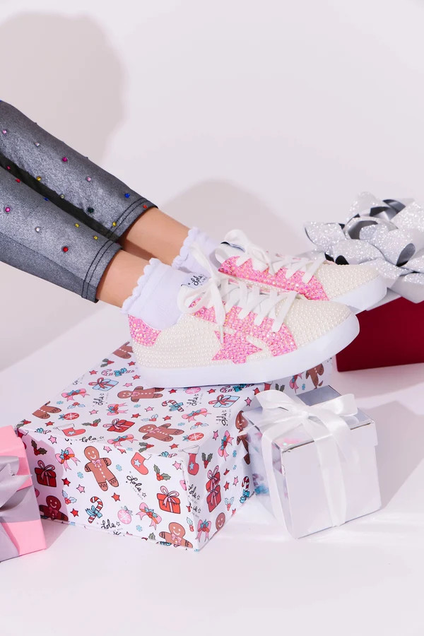 Star Diamonds and Pearls Sneakers | Lola + The Boys