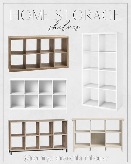 Home Storage Ideas - Shelves - Cube Storage - Book Shelf - Open Front - Home Organization 

#LTKhome #LTKSeasonal