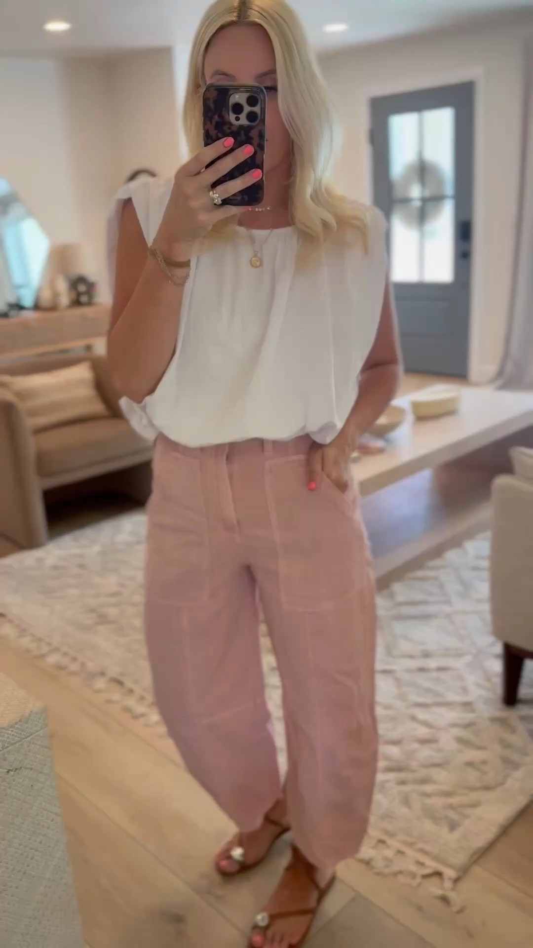 Here’s the pink! Wearing a 4 in these but prefer the size 2!

#LTKFindsUnder50 #LTKFindsUnder100 #LTKStyleTip