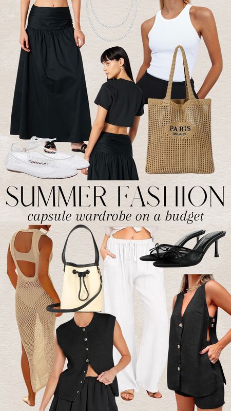 Summer fashion | capsule wardrobe on a budget 

#LTKFindsUnder100