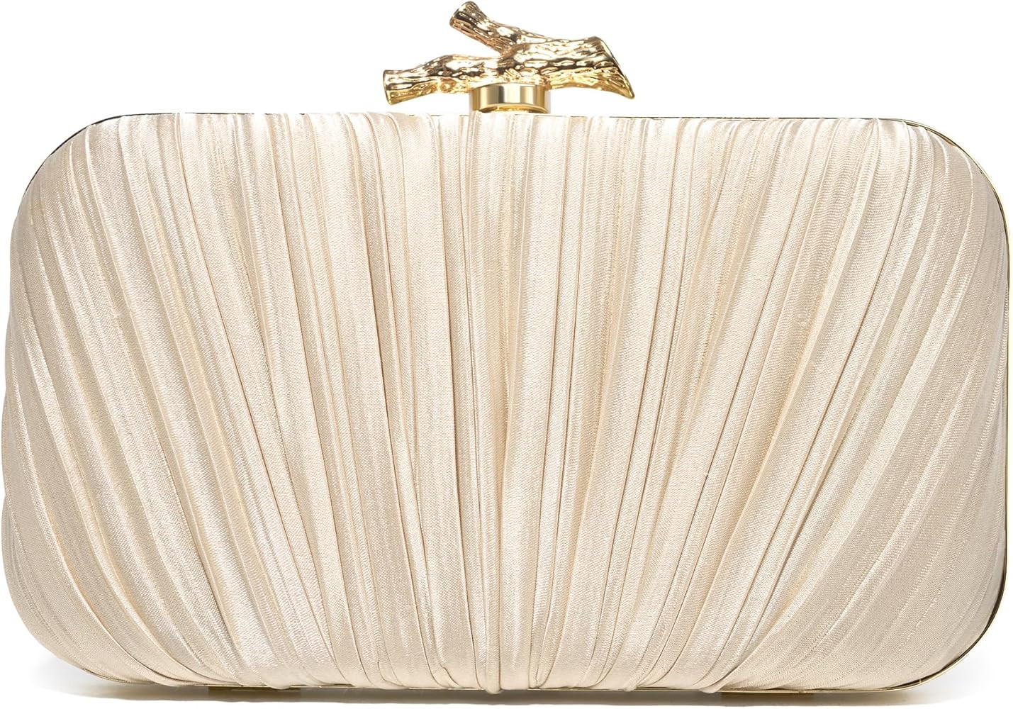 Clutch Purses for Women Evening/Wedding Chic Woven Bag Formal PU Leather Purse Designer Handbags ... | Amazon (US)