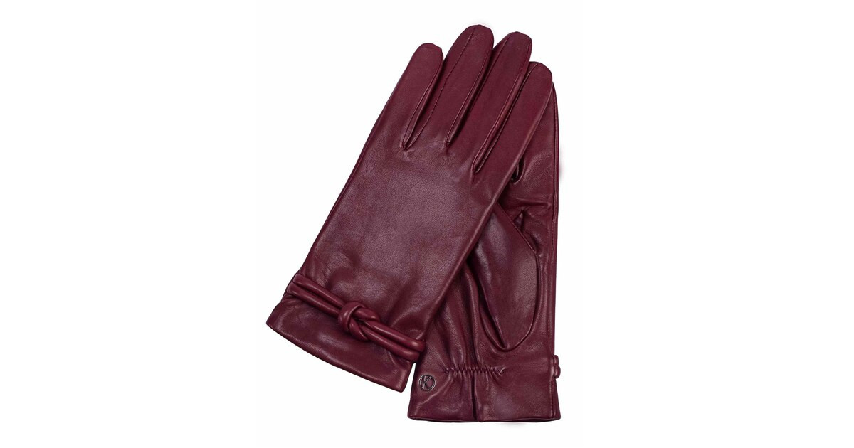 KESSLER Full Finger Gloves 'Olivia Touch' in Bordeaux | ABOUT YOU | ABOUT YOU (DE)
