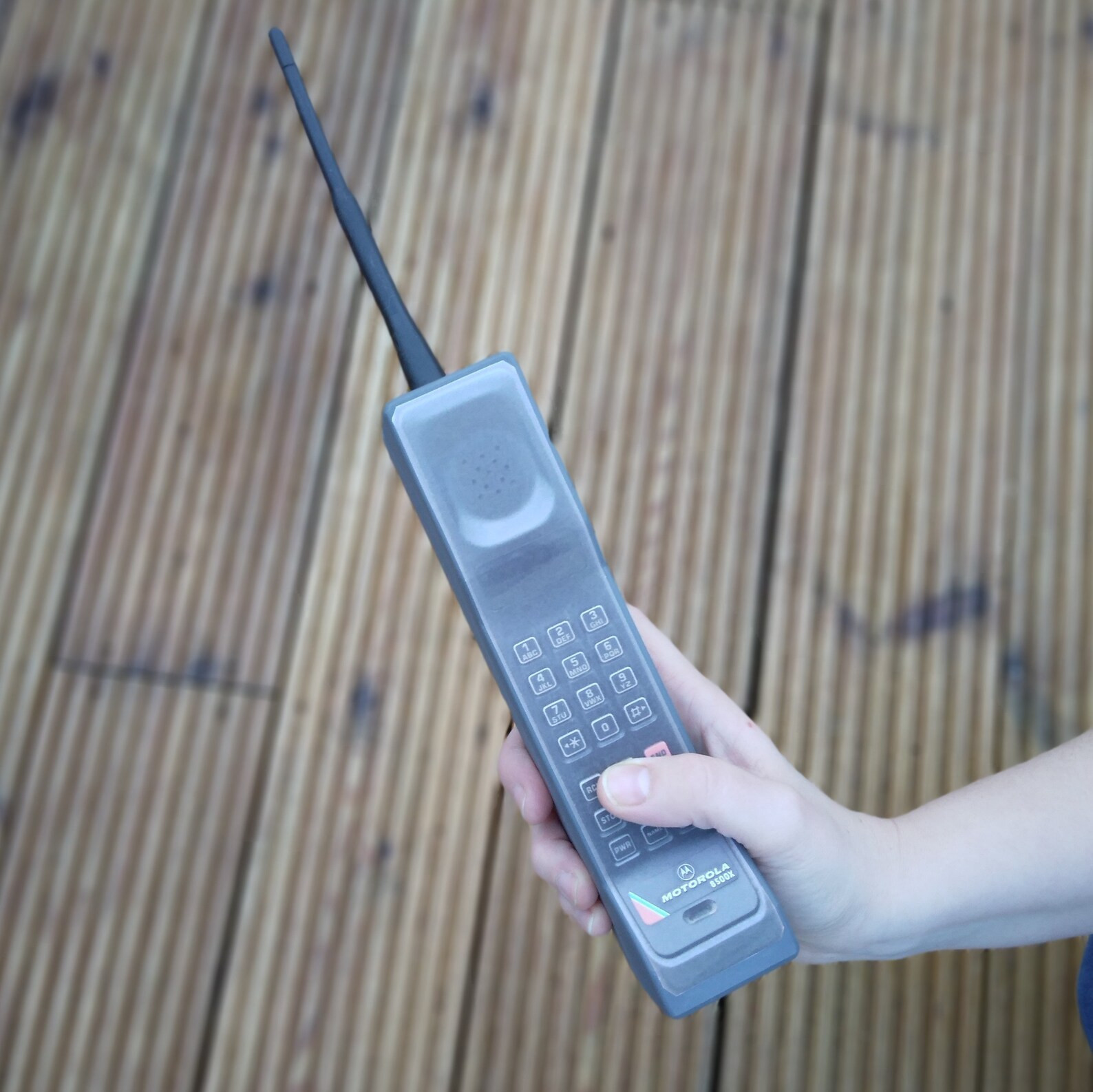 DynaTAC 8500x - Handmade Brick Phone Prop - Grey - Cosplay - Narcos - The Front is a Sticker. | Etsy (US)