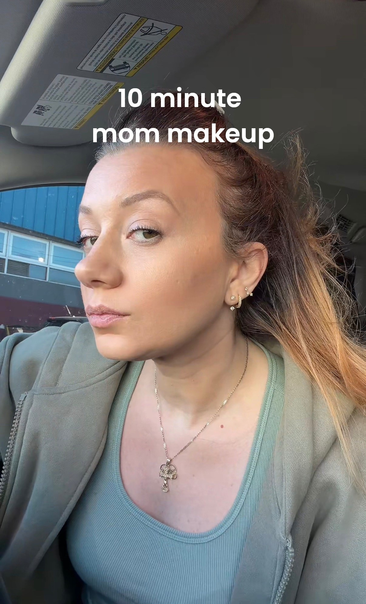 10 minute mom makeup routine using only drugstore products 💄 Quick and easy everyday makeup look for busy moms going back to work — all under $15! The best drugstore makeup dupes for a clean natural everyday look.
Products linked! 🔗
	•	L’oréal True Match
	•	ELF Concealer
	•	NYX Buttermelt Powder Bronzer
	•	ELF Monochromatic Multi Stick
	•	 Maybelline Lash Sensational Sky High Washable Mascara

#LTKselfcare #LTKBeauty #LTKmomlife