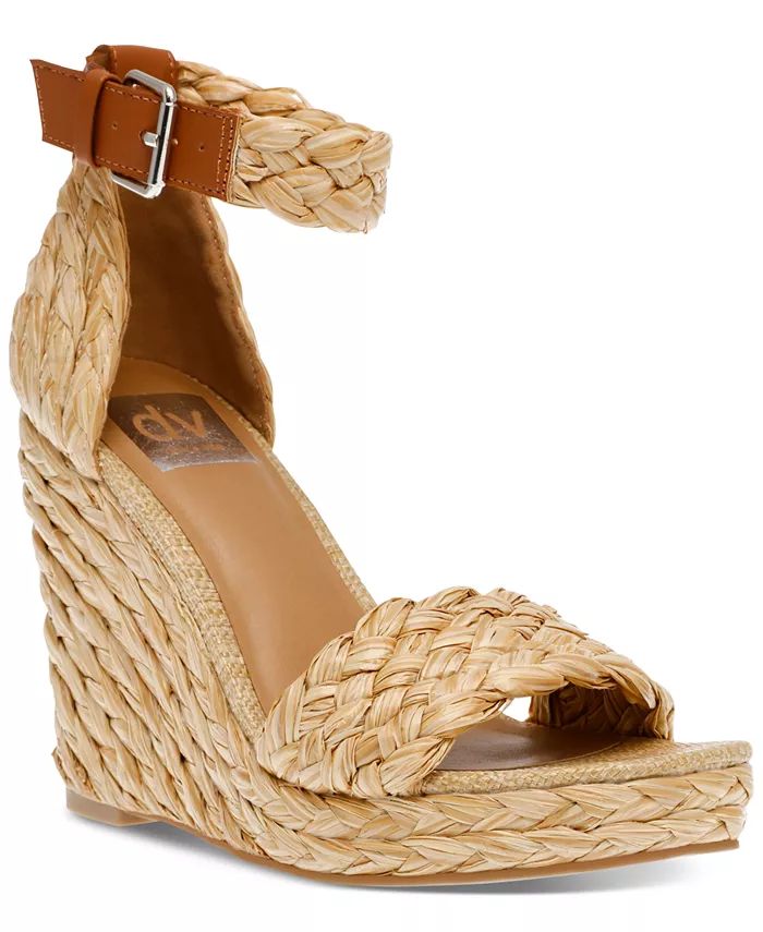 Women's Harriat Braided Espadrille Platform Wedge Sandals | Macys (US)