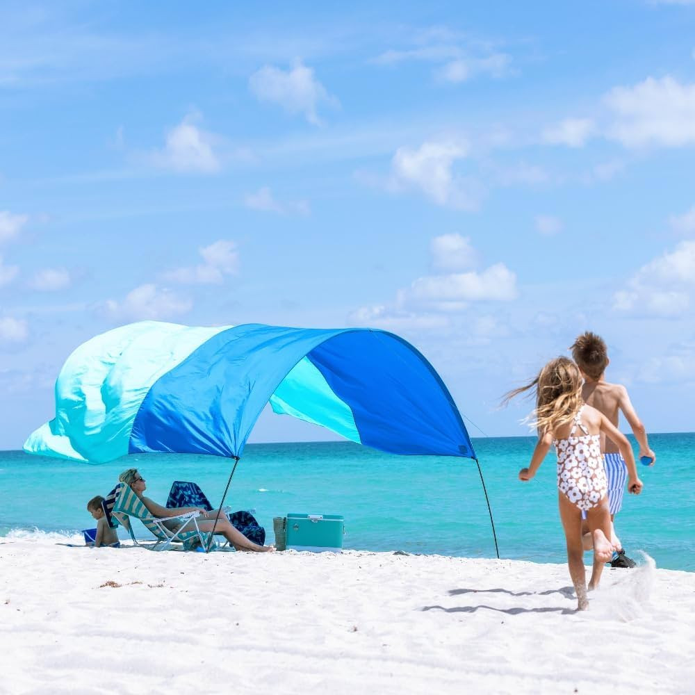 New Shibumi Shade® Classic with Quiet Canopy, The Original Wind-Powered® Beach Shade, Provides ... | Amazon (US)