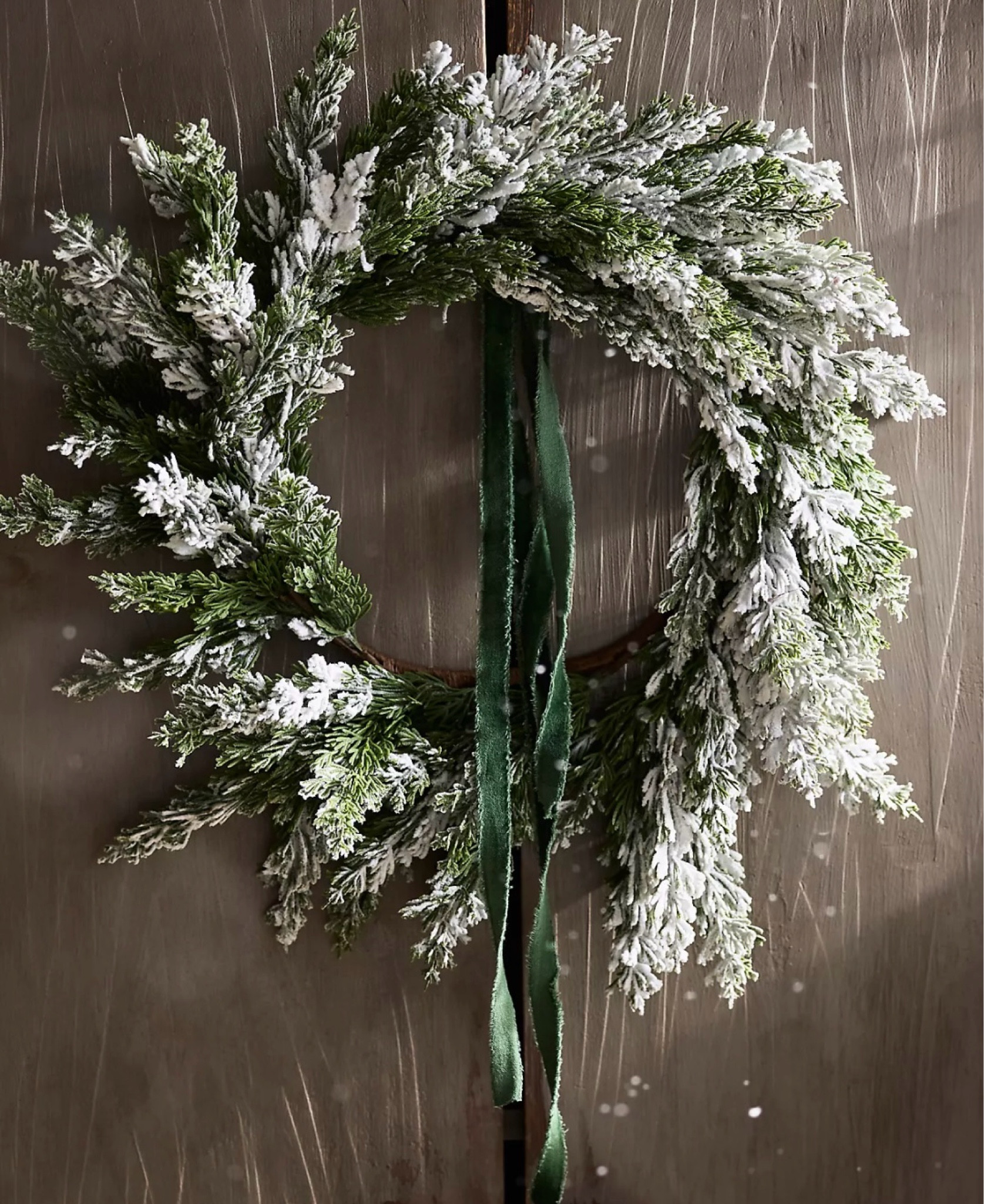 Beautiful snow flocked wreath for under $50!  #holiday #greatfind #shopterrain

#LTKFindsUnder50 #LTKSeasonal #LTKHome
