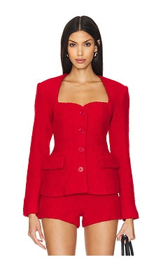 ASTR the Label x REVOLVE Rivka Blazer in Red from Revolve.com | Revolve Clothing (Global)