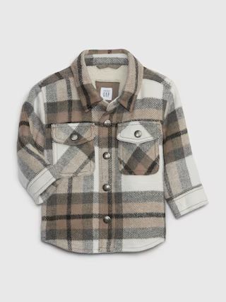 Baby Plaid Shirt Jacket | Gap (US)