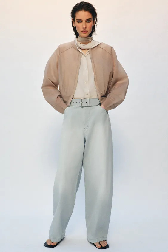 KNIT BOMBER JACKET | Zara US