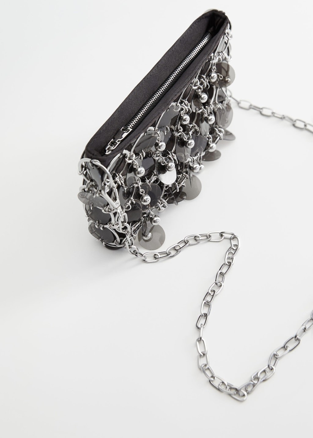 Chain bead bag | MANGO (US)