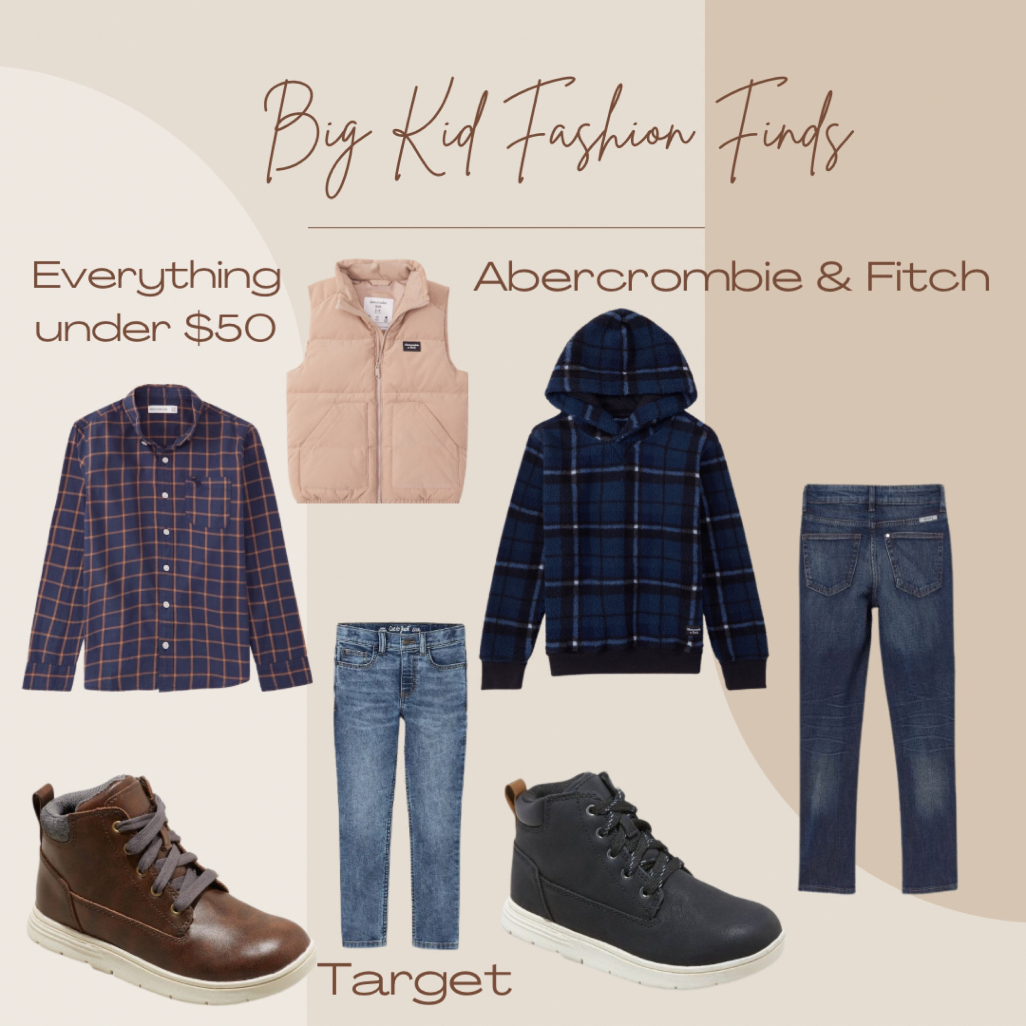 ✨Big Kid Fashion Finds✨
All under $50!
Abercrombie has 25% off EVERYTHING!

#LTKunder50 #LTKkids #LTKfamily