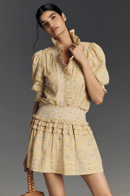 Love The Label x Liberty London Linnia Mini Skirt | Anthropologie (US)