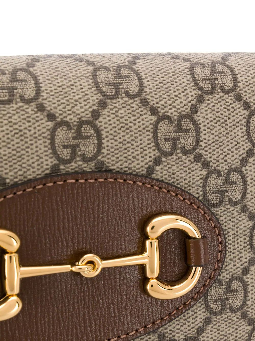 Love Parade Horsebit Wallet On Chain, Classic Monogram | The Webster