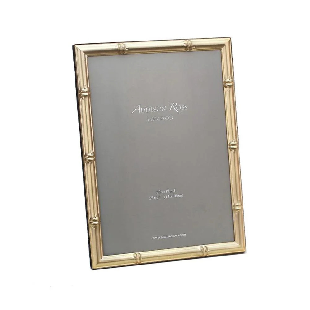Bamboo Matte Gold Photo Frame | Addison Ross US