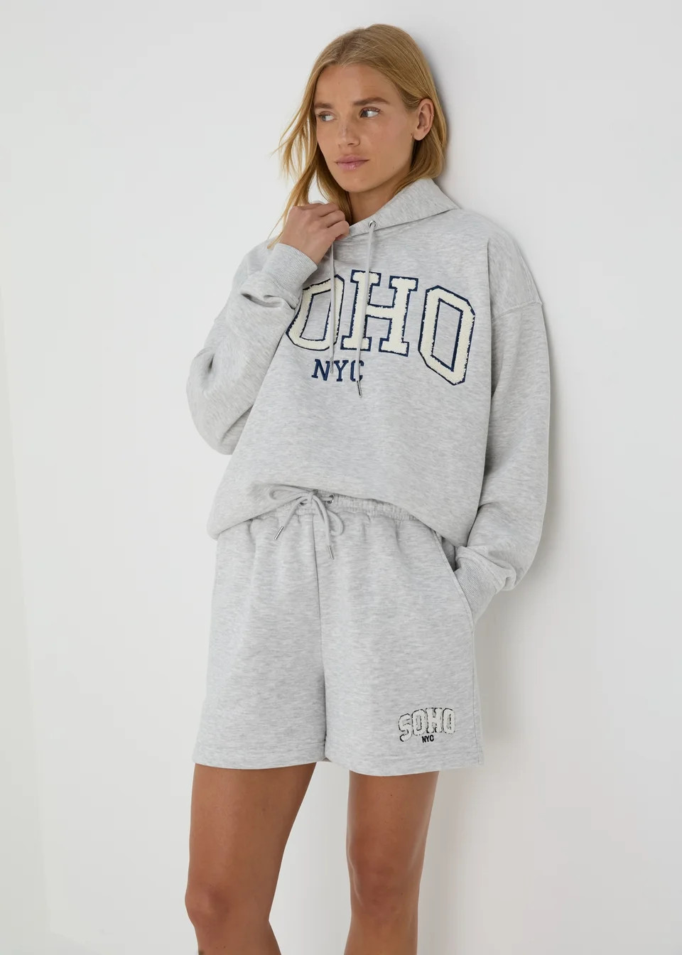 Grey Collegiate Shorts - Medium | Matalan (UK)