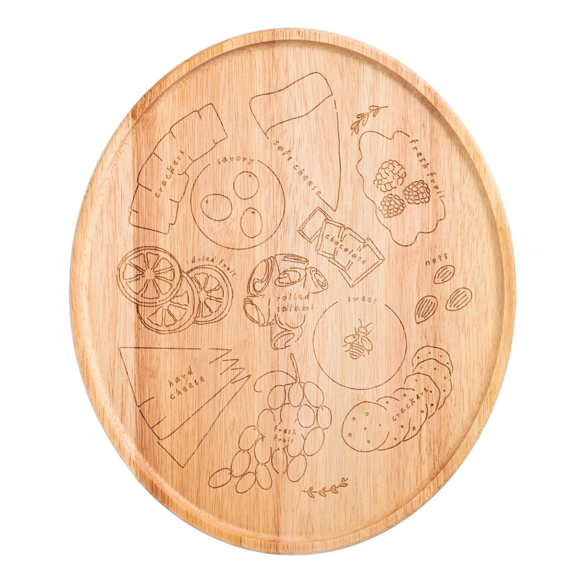 Meg Quinn x Maple Leaf at Home Charcuterie Map Board w/Bonus Recipes - 23305989 | HSN | HSN