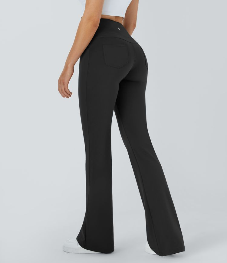 Women’s DayStretch High Waisted Pocket Flare Yoga Leggings - Halara | HALARA