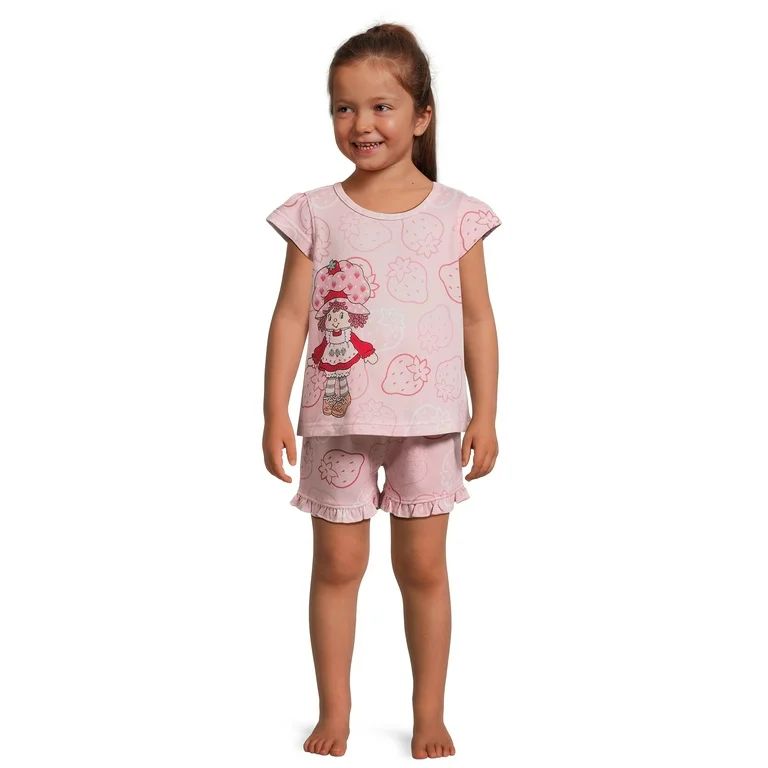 Character Toddler Girl Pajama Set, 2-Piece, Sizes 12M-5T | Walmart (US)