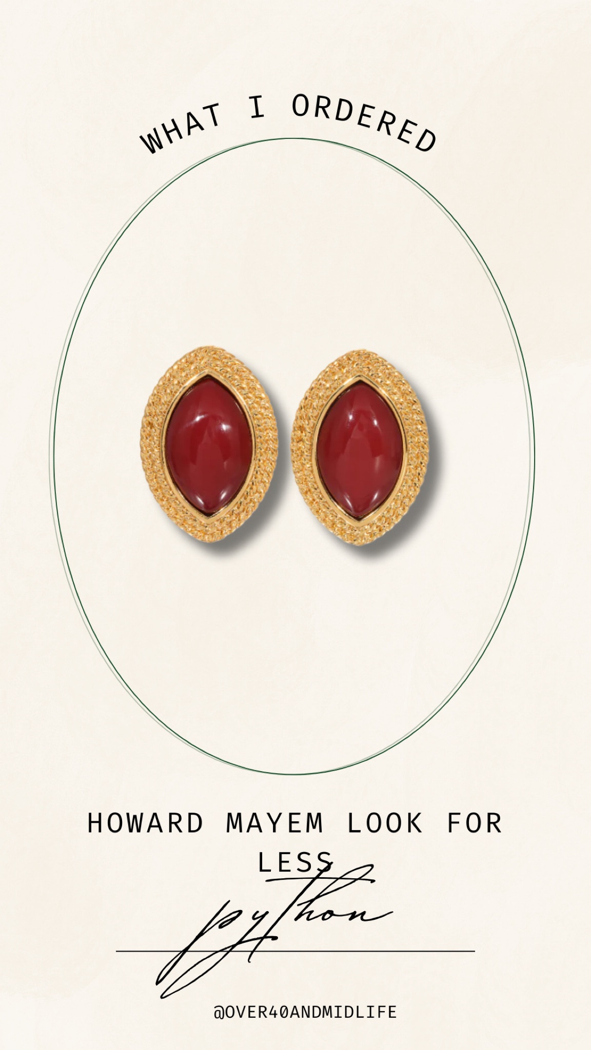  ✨Tap the bell and ❤️ for over 40 fashion, midlife style, midsize fashion and luxury looks for less. 

What I ordered today:

Howard Mayhem looks for less
Pythons belt, gold chunky belt, gold chunky earrings, silver chunky earrings, Madewell suede tote, Snake clutch and Madewell leather boots.

👑"Helping you look good, feel good!" - Lindsey Denver

Over 40 mom, over 50, midlife, midsize fashion, size 10, size 12, size 8, ootd, perimenopause, gen X, body confidence, over 45, outfit inspiration, mom outfit 

Follow my shop @Over40andmidlife on the @shop.LTK app to shop this post and get my exclusive app-only content!

#liketkit 
@shop.ltk
https://liketk.it/55Uqb

Follow my shop @Over40andmidlife on the @shop.LTK app to shop this post and get my exclusive app-only content!

#liketkit 
@shop.ltk
https://liketk.it/55Ur8

Follow my shop @Over40andmidlife on the @shop.LTK app to shop this post and get my exclusive app-only content!

#liketkit #LTKWatchNow #LTKOver40 #LTKMidsize
@shop.ltk
https://liketk.it/55VUR